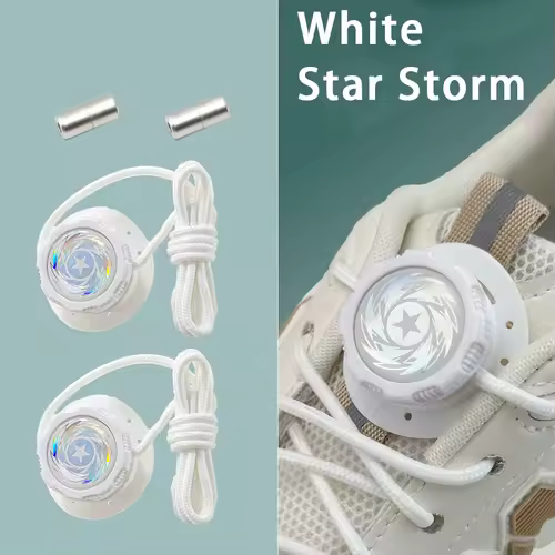 Automatic Shoelaces Without ties Install simple Swivel Buckle Laces Thick Rope Tennis Sneakers Shoelace Shoe Accessories 1Pair - Image 10
