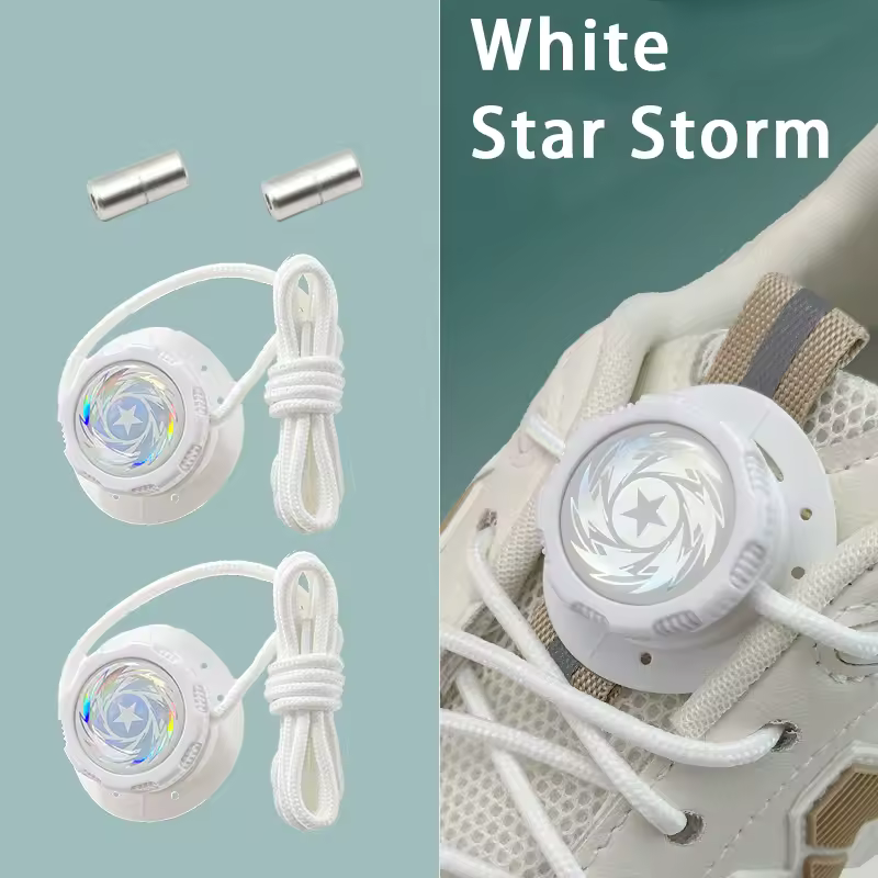 Automatic Shoelaces Without ties Install simple Swivel Buckle Laces Thick Rope Tennis Sneakers Shoelace Shoe Accessories 1Pair - Image 10