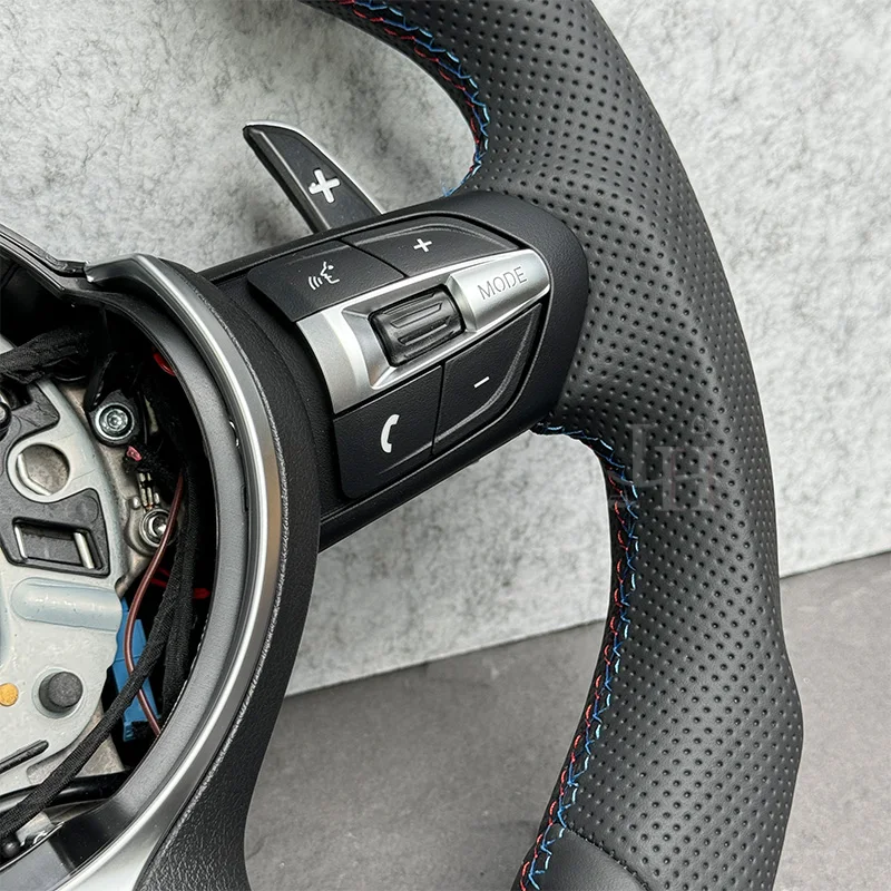 The Steering Wheel Suitable For Bmw F30 F10 F31 F20 E70 E90 Is Made Of Alcantara Material And Sports Steering Car Accessories