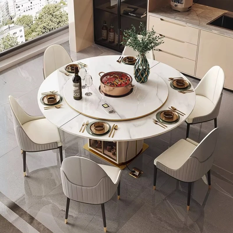 

Luxury Center Dining Table Mobile Restaurant Kitchen Nordic Dining Table Designer Lounge Mesas De Jantar Kitchen Furniture