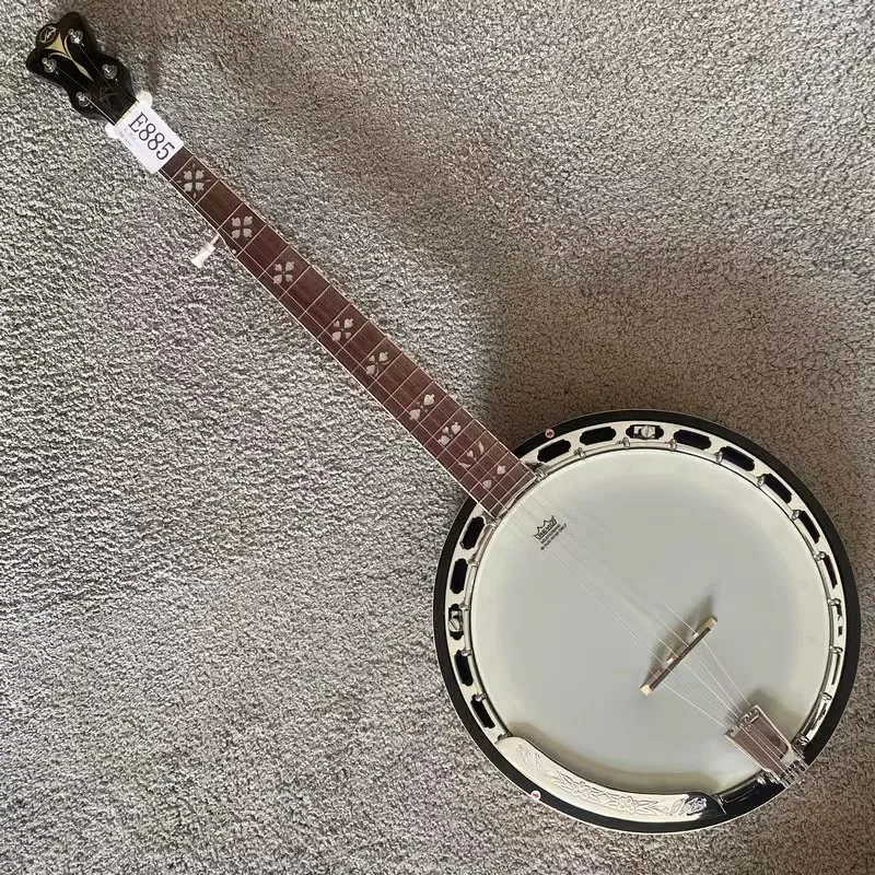 5 String Banjo VGS From Germany Remo Top with Sunburst Color Flamed Maple Body Goes with Hardcase Original