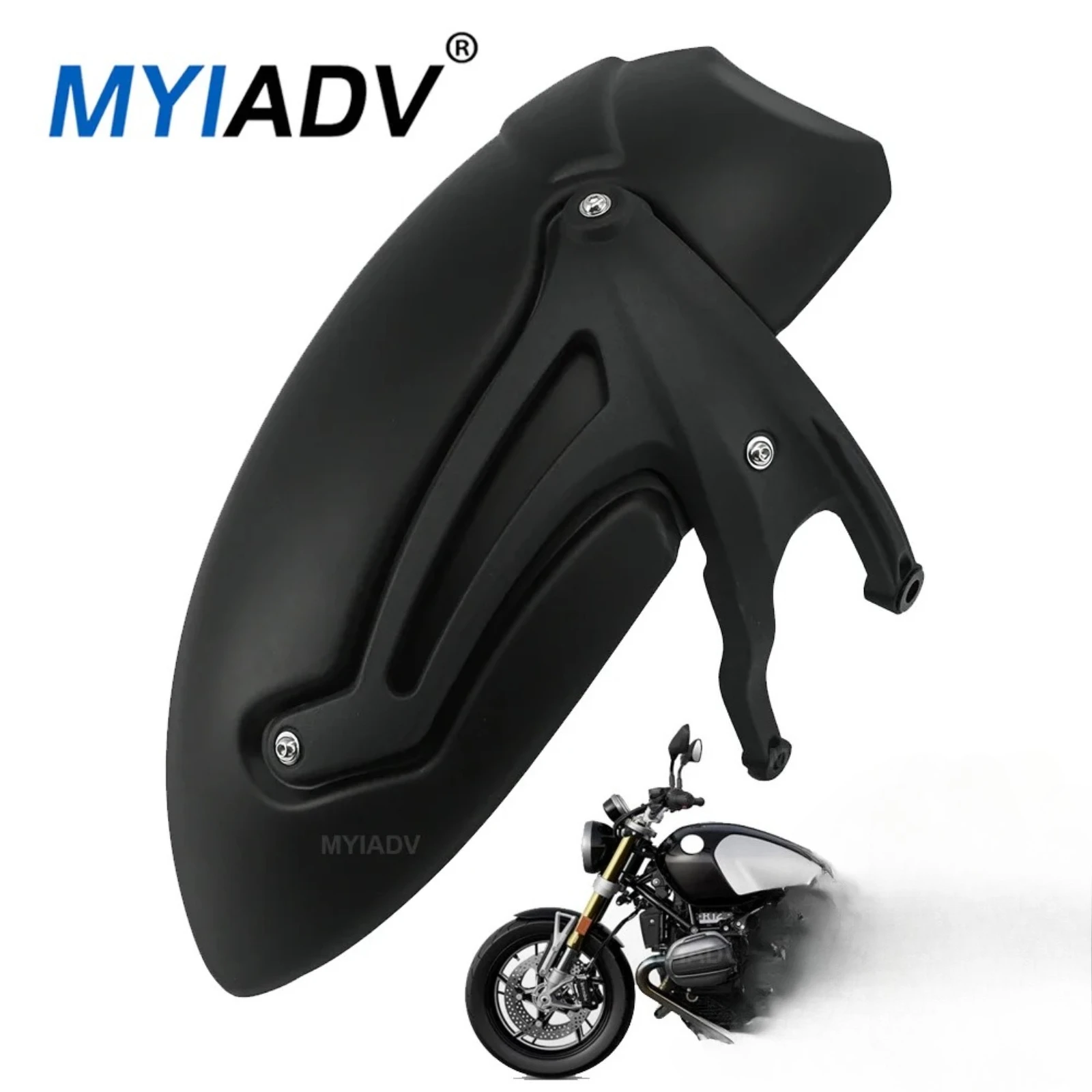 Motorcycle Mudguard Fender Mud Splash Guard Rear Wheel Tire Hugger Protector Cover Accessories For BMW R 12 NINET 2024-2025