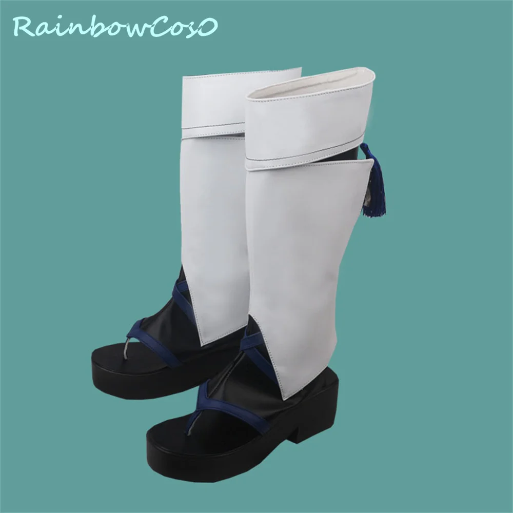 Wanderer Genshin Impact Cosplay Schuhe Stiefel Batlle Scaramouche Spiel Anime Halloween Weihnachten RainbowCos0 W3347