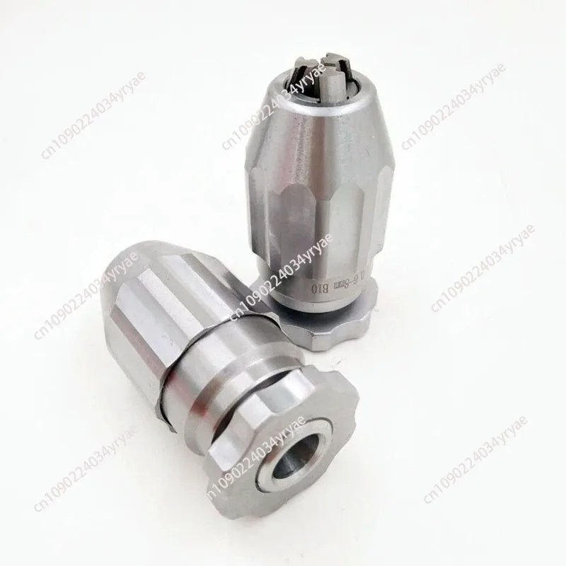 

Stainless steel self-tightening drill chuck 0-4 straight hole 0.6-8MMB10/3/8-24UNF