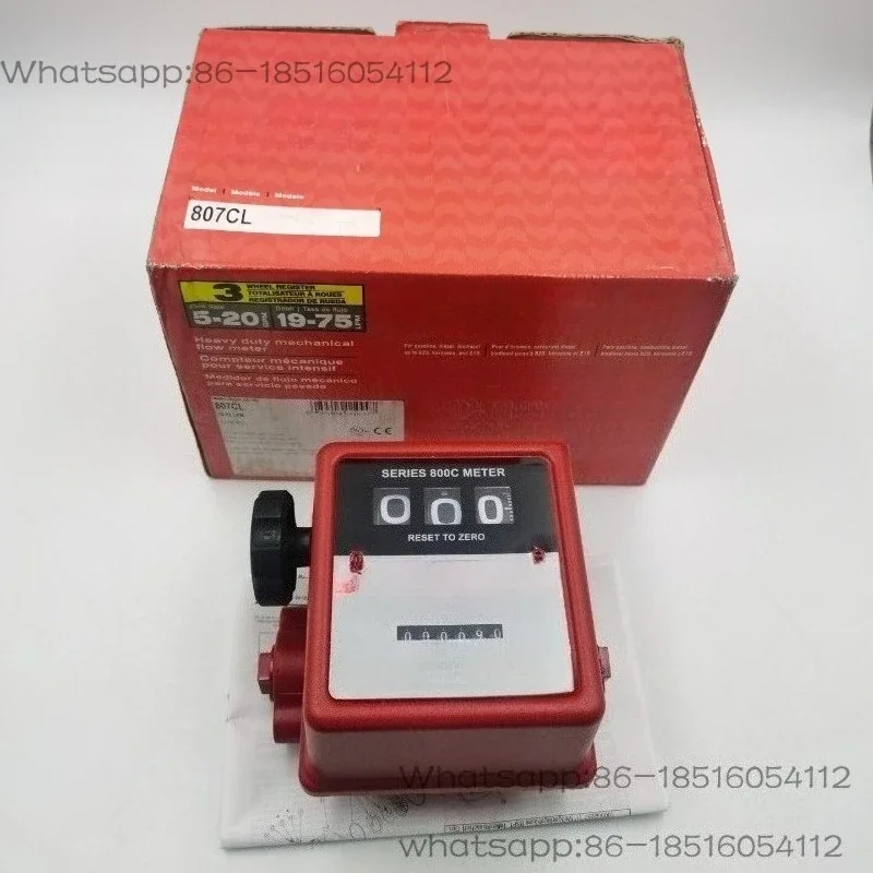 807CL NEW ORIGINAL METER TUTHILL SERIES800C