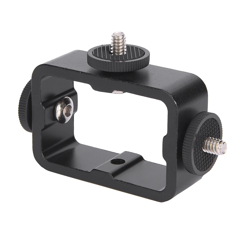 3 Head Phone Bracket Multi-function Mobile Phone Clip Holder 3 Position Bracket for Live Broadcast Selfie for Camera Phones