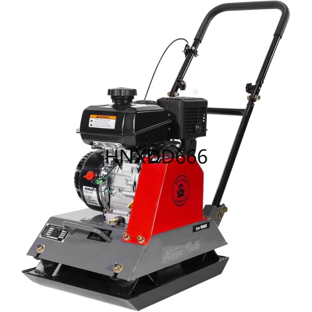 

Heavy Duty 210lbs 6HP Plate Compactor Rammer 20 x 17 inch Plate, Ground Compactor Paving Landscaping Sidewalk Patio