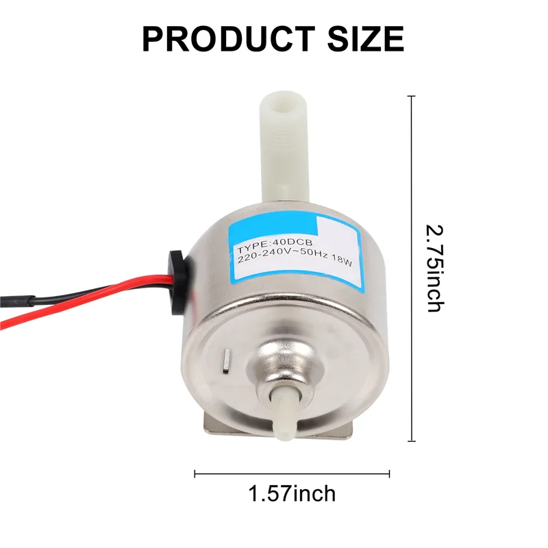 40DCB 18 Вт масляный насос, туманная машина 900 Вт AC220V 50 Гц, аксессуары для сценических вечеринок, сценическое освещение, аксессуары для туманных машин