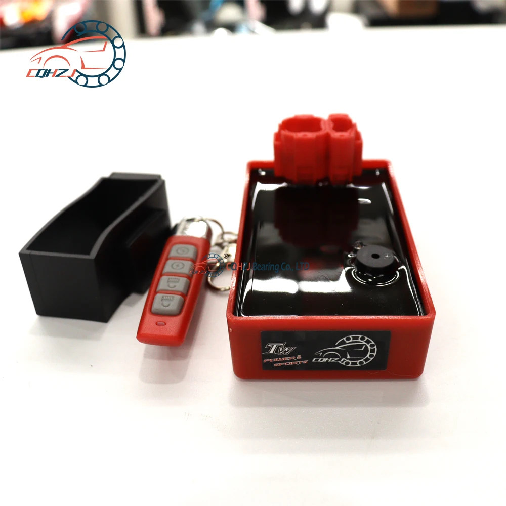 CQHZJ Interruptor DIP de encendido CDI de 6 pines ajustable para motocicleta de carreras, compatible con CB200 SKUA150 GY200 DM200 GY6 TMX155 CS125 AGILITY