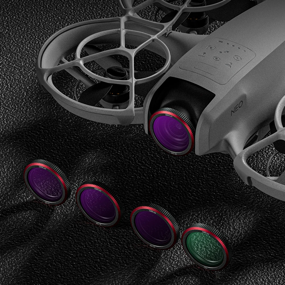 Für DJI Neo Kamera Objektiv Filter ND Filter Set Optische Glas Neutral Dichte Filter für DJI Neo Filter Set Drone Zubehör