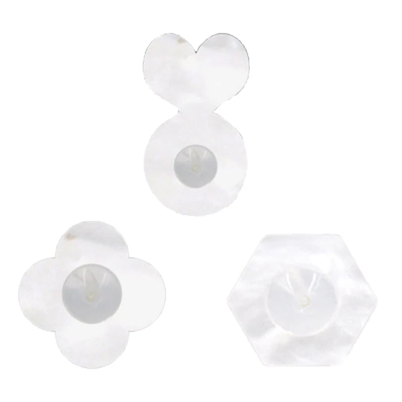 

Versatile Acrylic Ear Cushions Increased Comfort and Stability for Healed Piercings Earring Back for Ear Studs Dropship