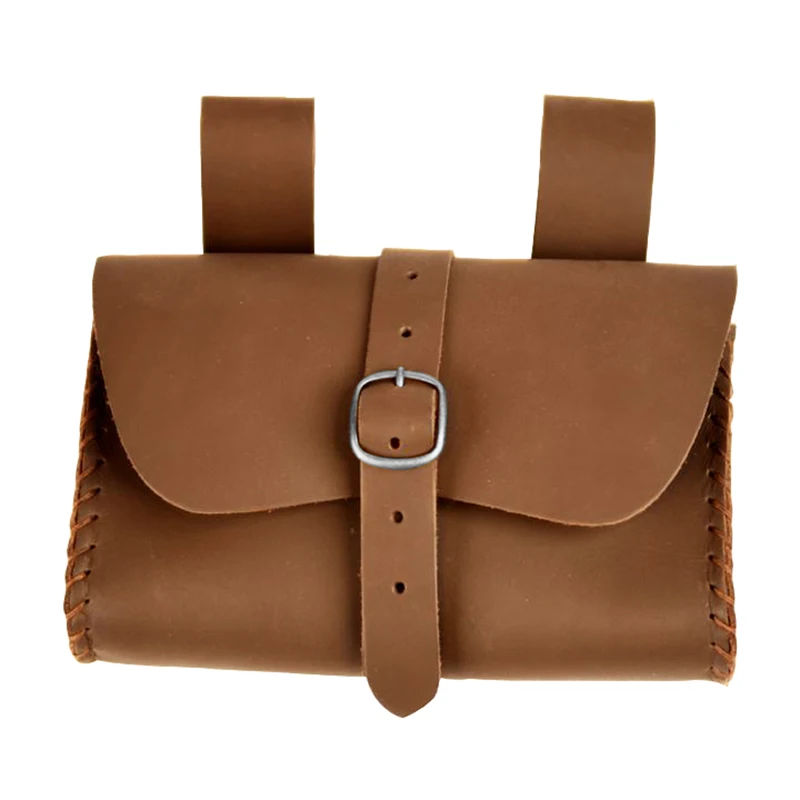 Steampunk Middeleeuwse Viking Buideltas Lederen Riem Portemonnee Portemonnee Renaissance Ridder Kostuum Accessoire Voor Mannen Vrouwen Cosplay Larp