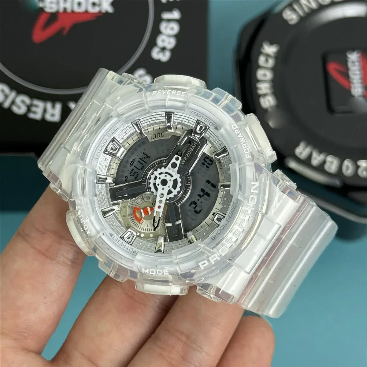 Original GA-110 Series Men\'s Watch Sports Alarm Stopwatch G LED Lighting Multifunctional SHOCK Watch Luxury