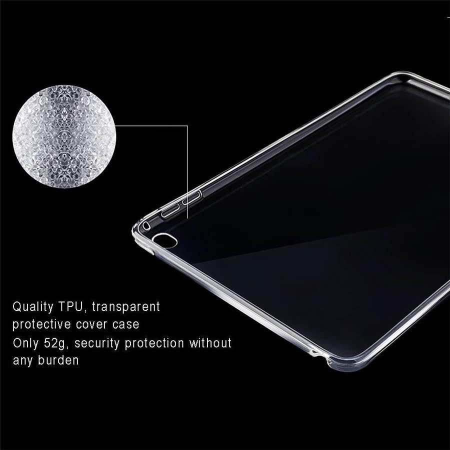 Klare Hülle für Ipad Pro 11 12,9 10,5 9,7 9. Generation mit Stifthalter-Abdeckung Ipad Mini 6 Air 5 4 3 2 1 10. 8 7 5 Tpu-Hülle – Detail 4