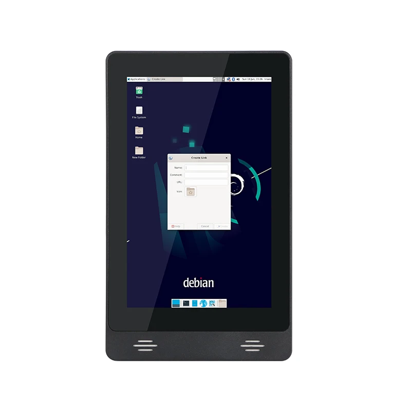 Industrial HMI PLC Custom Linux Display Tablet 8 Inch Linux Tablet PC