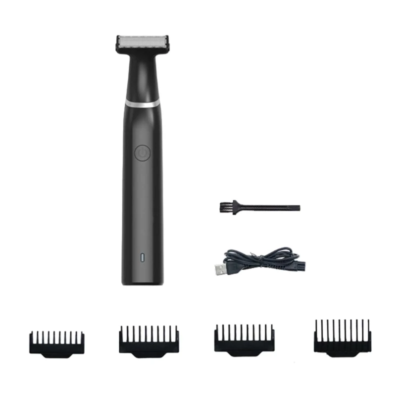 Groin Area Hair Trimmer Lawn Mower Waterproof Wet Dry Trimmer Pubic Armpit Body Hair Trimmer Gifts for Men Women Drop Shipping