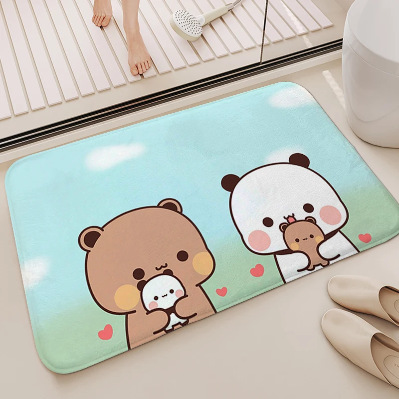 Washable Non-slip Kitchen Rug A-Bubu And Dudus Aesthetic Veranda Bathmat Floor Mats for Home Decorations Rugs Living Room Carpet