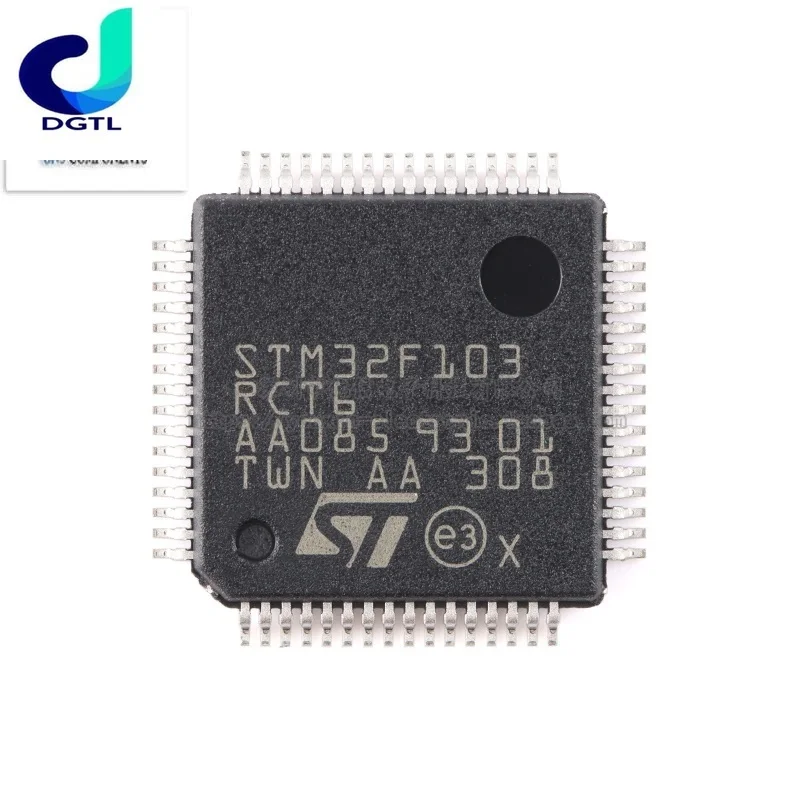 

STM32F103RCT6 LQFP-64 ARM Cortex-M3 32-bit microcontroller MCU New Original