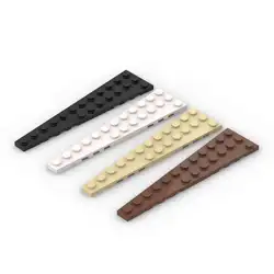 MOC 10PCS 47398 Wedge 12x3 Right Building Blocks Plate Board Brick Particle Puzzle Educational DIY Toys Children Birthday Gifts