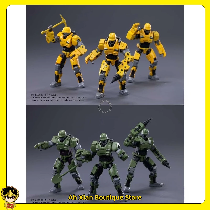 

Warriors Workshop LOYALTY 'G' ASSIST HUMANOID SOLDIER Match Soldier-Ndusthal Soldie 1/30 Scale Action Figure Assembly Model Toys