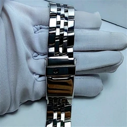 Solid Stainless Steel Watchband Bracelet For Breitling Strap 18mm 20mm 22mm 24mm Watchband for AVENGER NAVILIMER SUPEROCEAN Belt