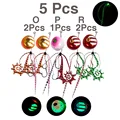 5 Pcs Color O P R