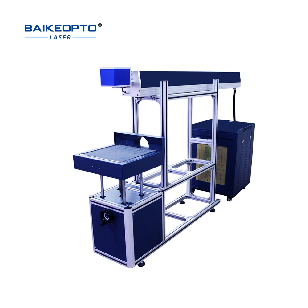 CO2 Marking Laser Machine Vibrating Lens Carbon Dioxide Glass Tube Laser Marking Machine