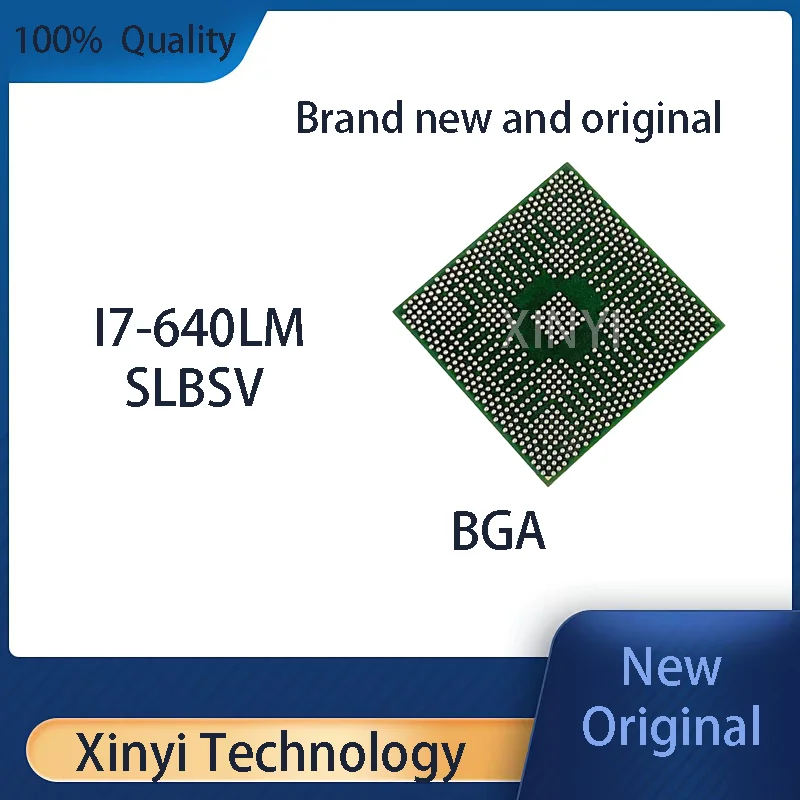 100% test very good product SLBSV I7-640LM bga chip reball with balls IC chips