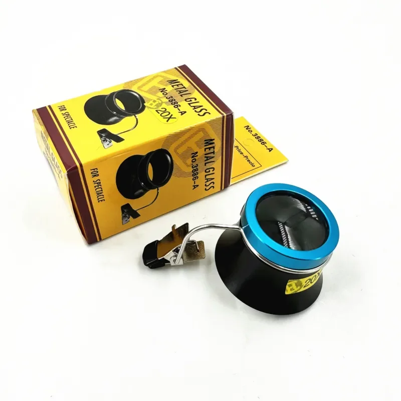 10 Pieces Watch Repair Tool Clip On Magnifying Glass Eyepiece Loupe for Watchmaker Jewelry Repair Precision Inspection