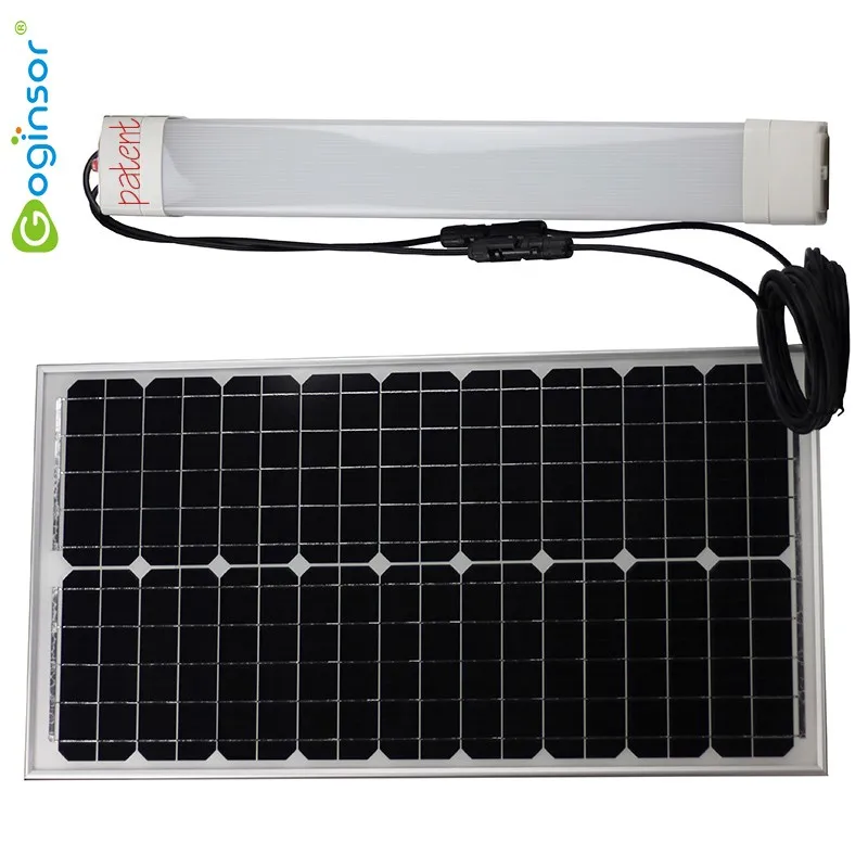 Solar Batten Light Kit 30W With 2.4G Remote Control Bar Light Tube Lamp IP65