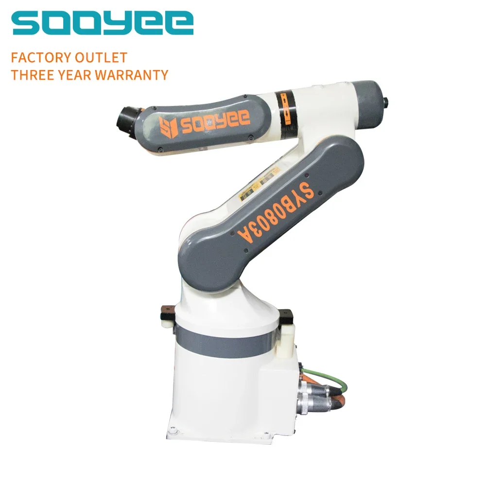 Sooyee 3KG 5KG 8KG 10KG 15KG 6 Axis Aluminum Collaborative Robot Cobot Arm For Pick And Place Welding