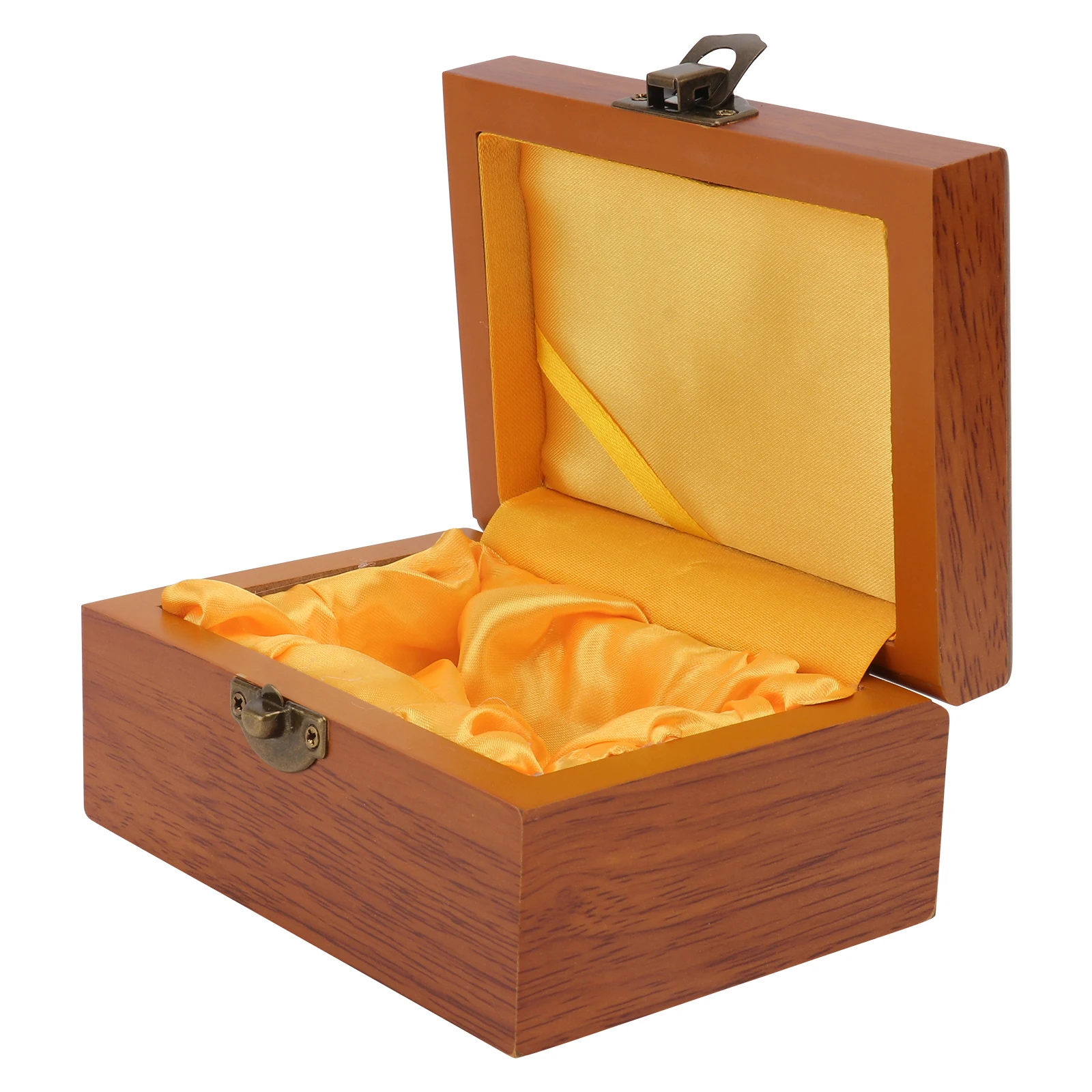 

Wood Jewelry Box Carving Design Delicate Necklace Ring Bracelet Storage Organizer Compact Gift Box for Wedding Engagement