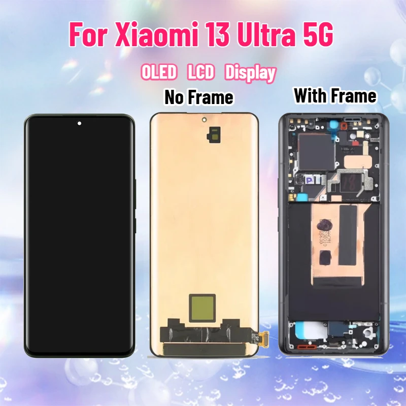 

6,73-дюймовый ЖК-дисплей OLED для Xiaomi 13 Ultra 5G, сенсорный экран, дигитайзер, замена дисплея для XIAOMI MI 13 Ultra LCD