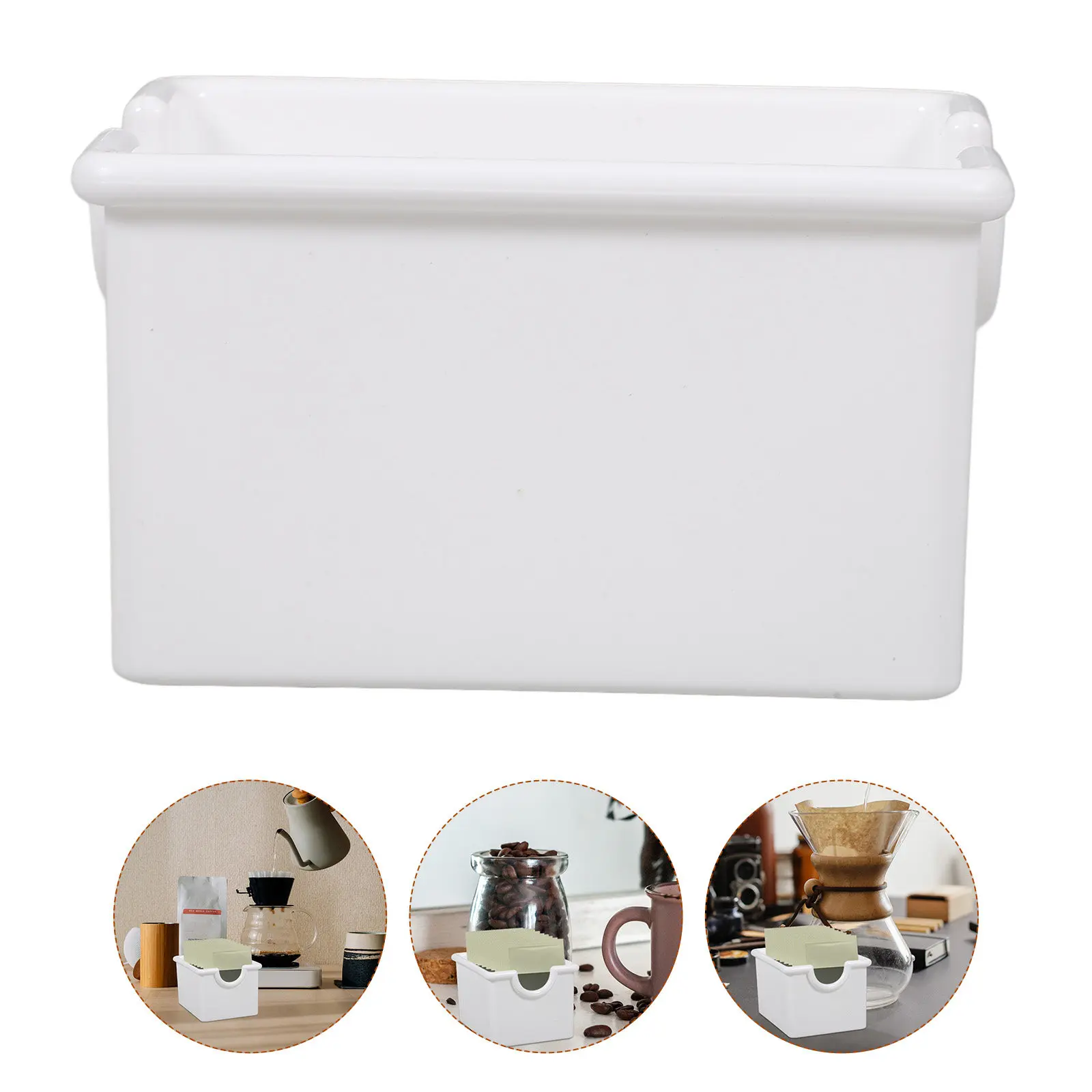 Simple Tea Bag Holder Storage Box Desktop Sugar Packet Organizer Coffee Storage Container Tea Bag Organizer Coffee Holder