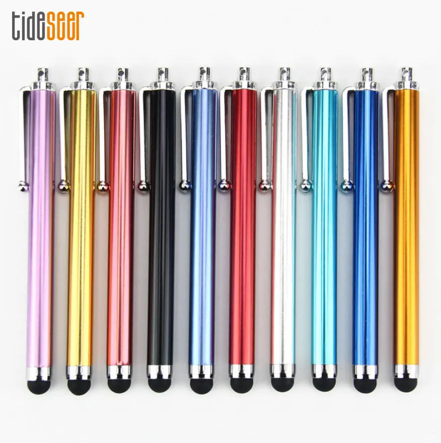 

300pcs Universal Metal Touch Screen Pen Stylus Pencil for Ipad Samsung Phone Tablet All Capacitive Screen with Clip