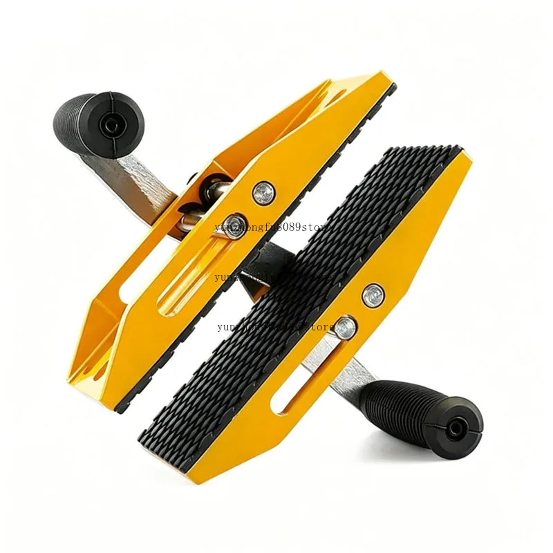 350KG Labor‑Saving Double‑Handle Carrying Clamp With Rubber Pad Heavy‑Duty Lifting Tool