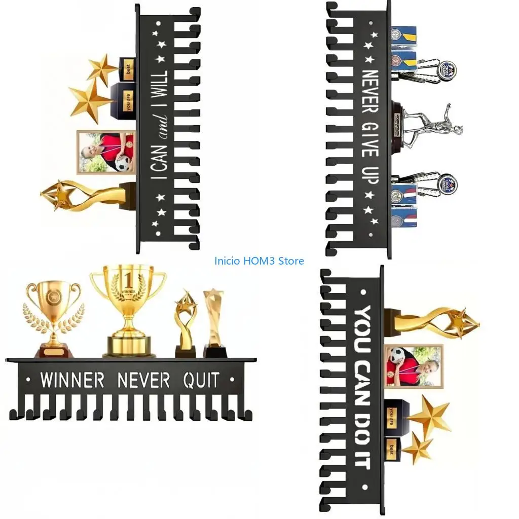 A5YD 400Mm Wide Award Ribbon Holder Combined With Retention Hook