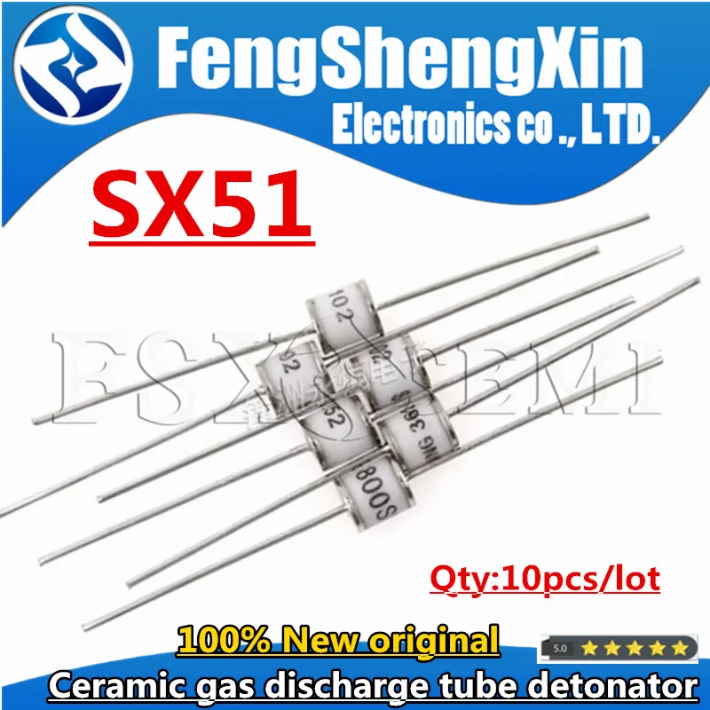 Démonateur de tube de décharge de gaz en céramique, 10 pièces, 2R/B5G/SX51-70/75/90/150/230/470X 5.5*6
