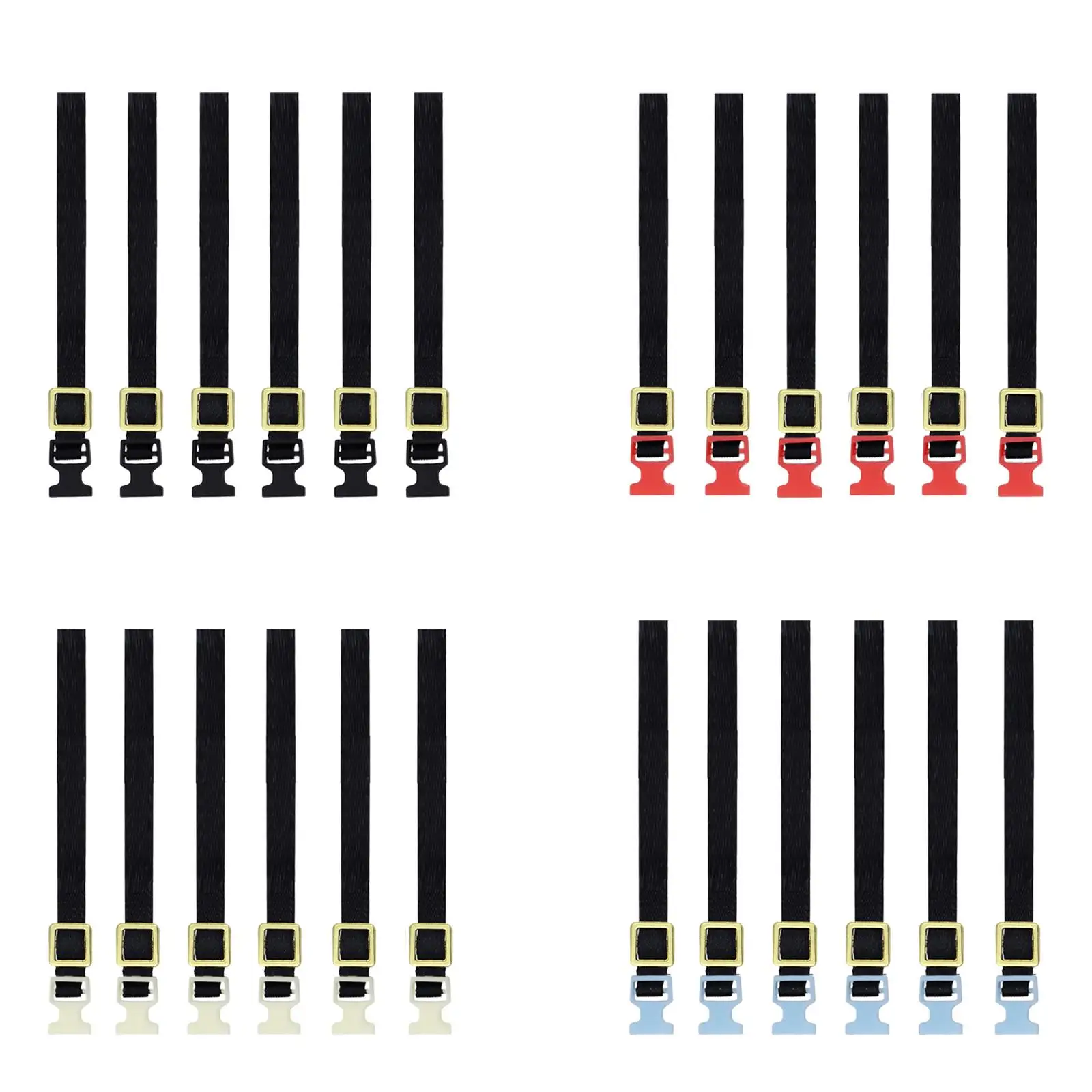 Roof Rack Elastic Luggage Rope Adjustable RC Crawler Accessories 1 10 Upgrade Fabric Straps for Remote Control Truck