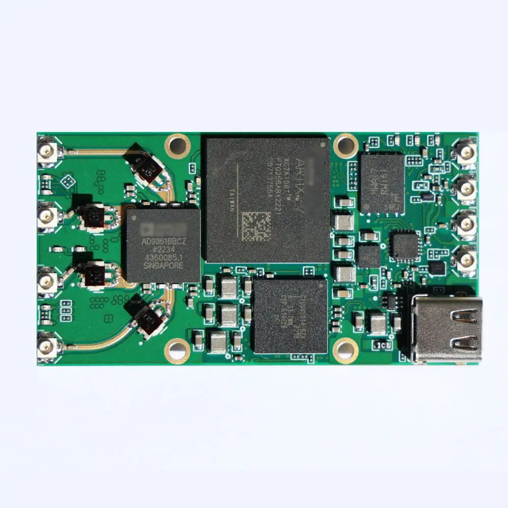 HamGeek Tiny B210 70MHz-6GHz Software Defined Radio Entwicklungsboard SDR Unterstützung für Linux-Systeme – Detail 4