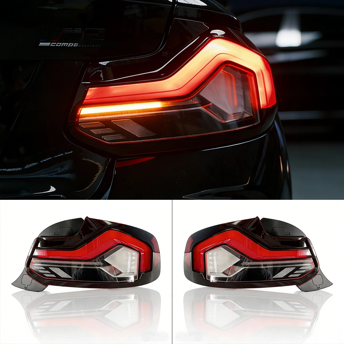 

Car Parts Old Model Upgrade To New Tail Lights For BMW 2 Series M2 F22 F23 F87 2014-2019 Upgrade Rear Light Plug And Play