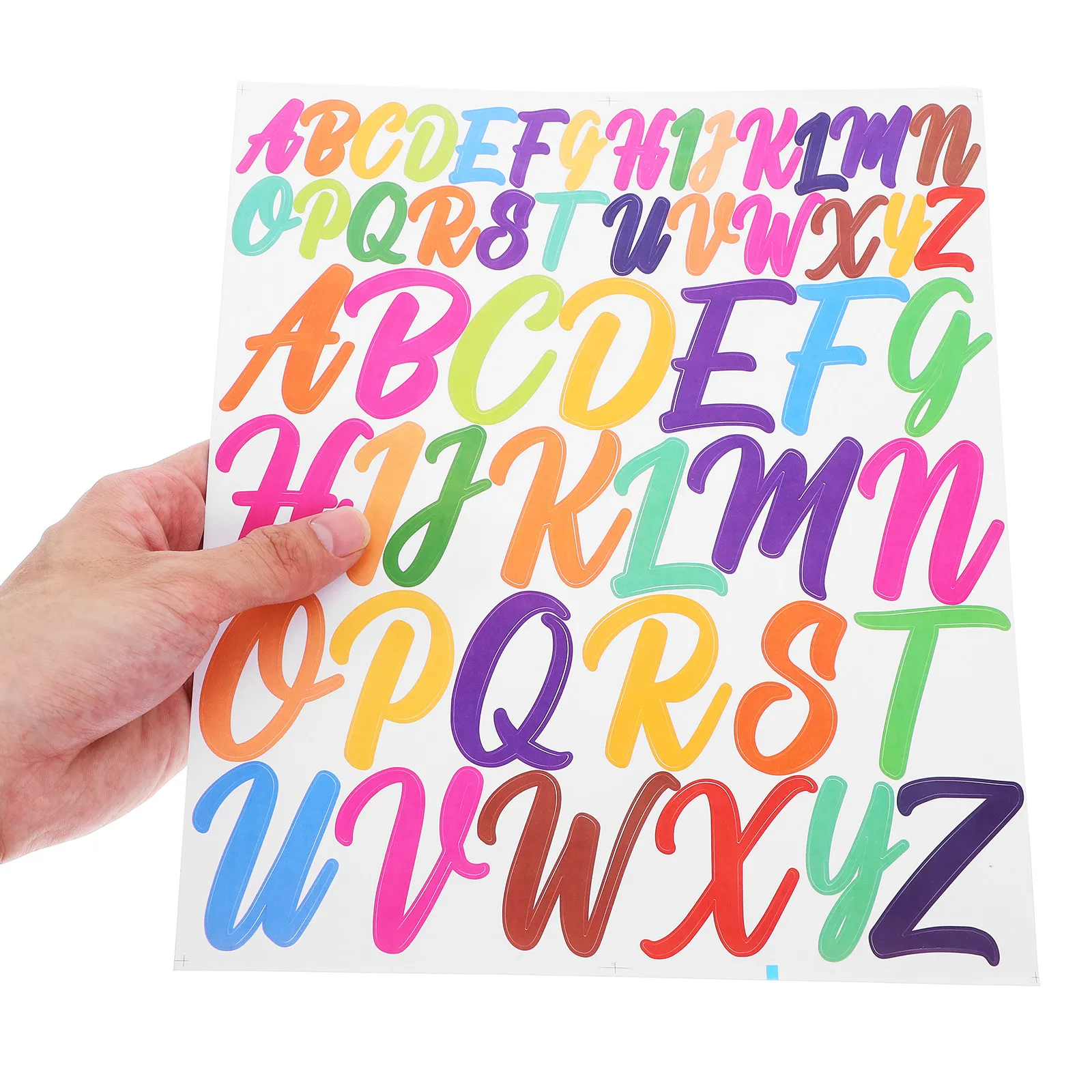 10Sheets Self Adhesive Vinyl Letter Stickers Waterproof Alphabet Decals for Street Address Trash Bin Scrapbooking DIY Crafts