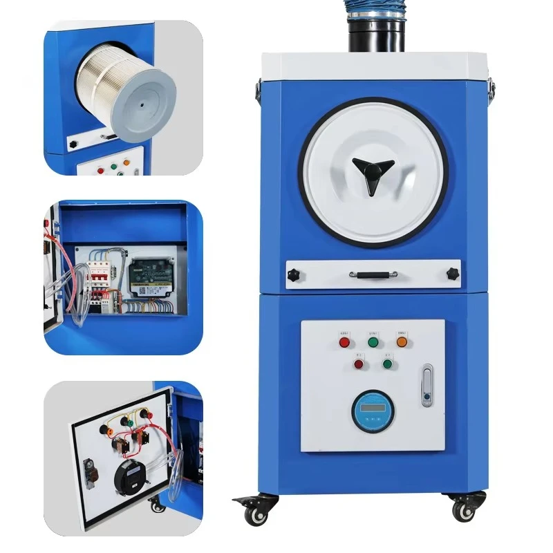 Portable Welding Fume Dust Collector/mobile Industrial Welding Dust Removal and Filtration System