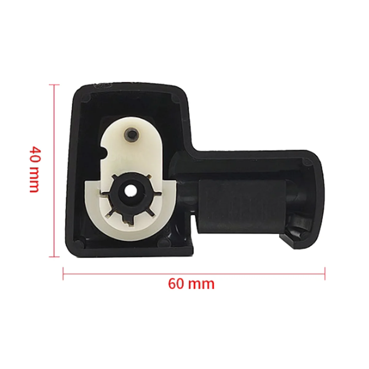 Car Sun Visor Fixing Clip Retainer for Range Rover Executive 2010-2012 Left EGPO00050PVA Black Car Accessories