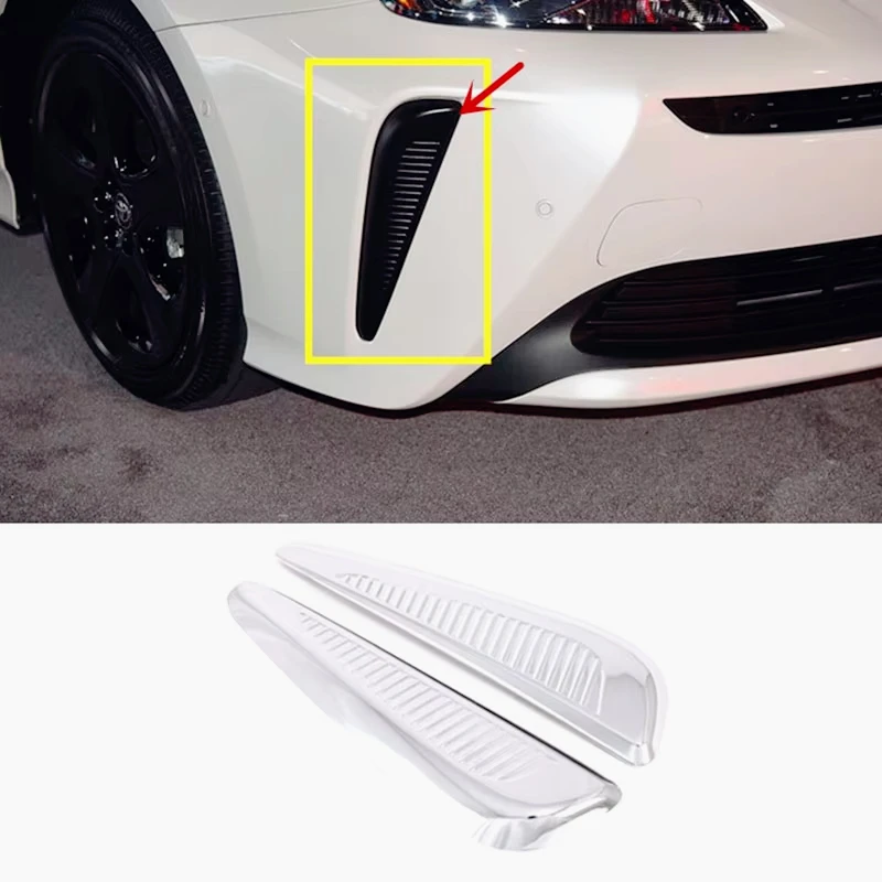 

2pcs for Toyota Prius 50 2019 Front Rear Fog Lamp Decorative Frame
