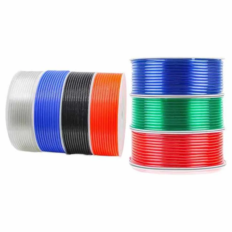 1M PU hose Nylon PU Tube Compressed Air Hose Polyurethane Fittings