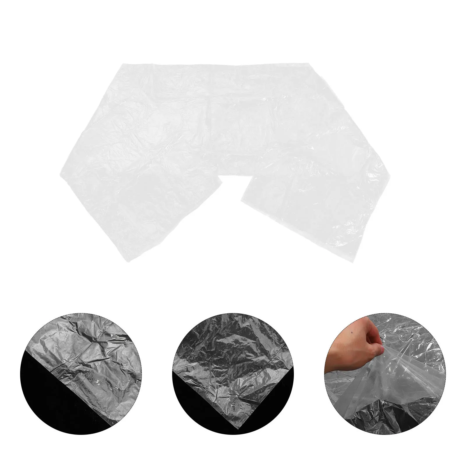 2 قطعة حقيبة نقل بالون متينة مقاومة للماء سعة كبيرة منظم تخزين بلاستيكي شفاف حقيبة حماية للنقل بالونات