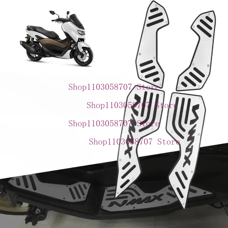 Для Yamaha NMAX125 NMAX155 NMAX 155 N MAX 125 2020-2023 мотоциклетная подножка, ступеньки, пластина для ног, подставка для ног, педаль, подушечки для ног, пластина