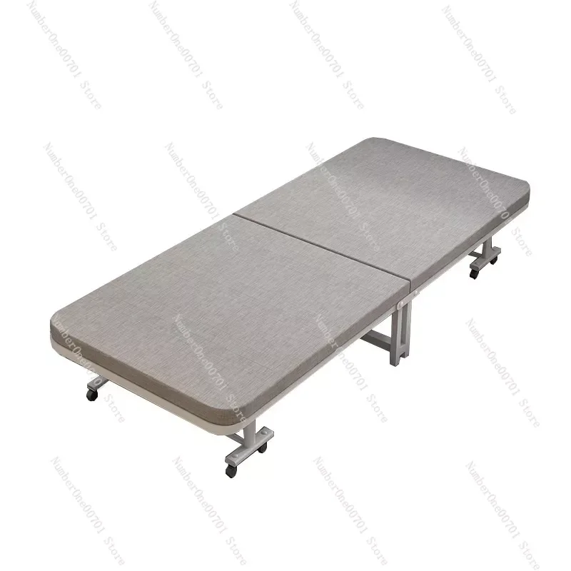 Lunch Break Folding Bed Single Person Lunch Break Bed Marching Two Fold Bed Folding Lunch Break Office Single Person