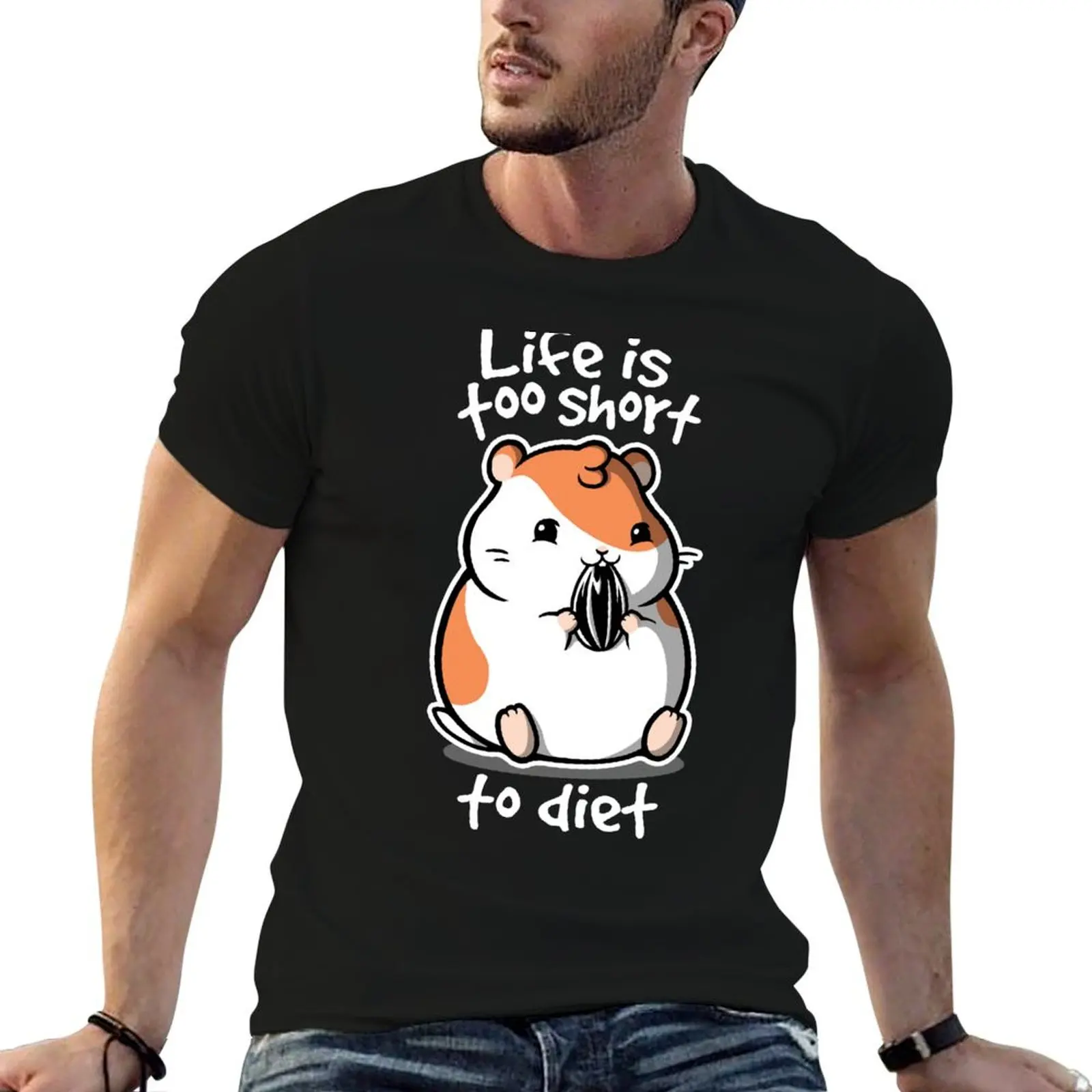 Fat life T-Shirt Sports Basic Short Sleeve T-Shirt